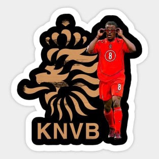 edgar davids Sticker